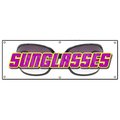 Signmission SUNGLASSES BANNER SIGN sunglass store sale signs sun glasses name brand B-72 Sunglasses